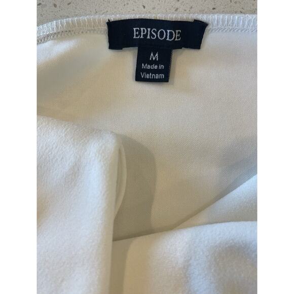 Episode Los Angeles Maxi Dress Short Cap Sleeve Ruffles Women's Size Medium NWT - Picture 5 of 12